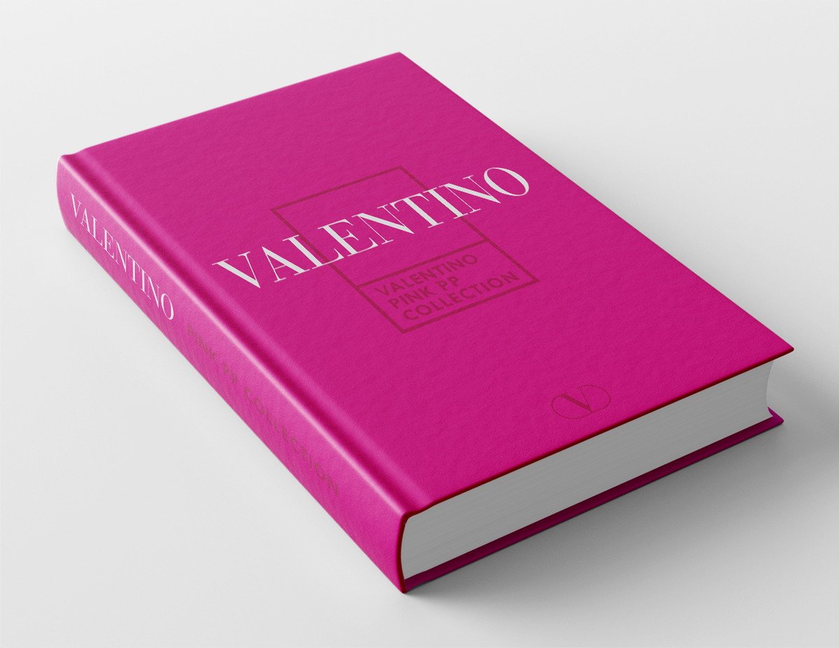 LIVRO CAIXA G VALENTINO PINK
