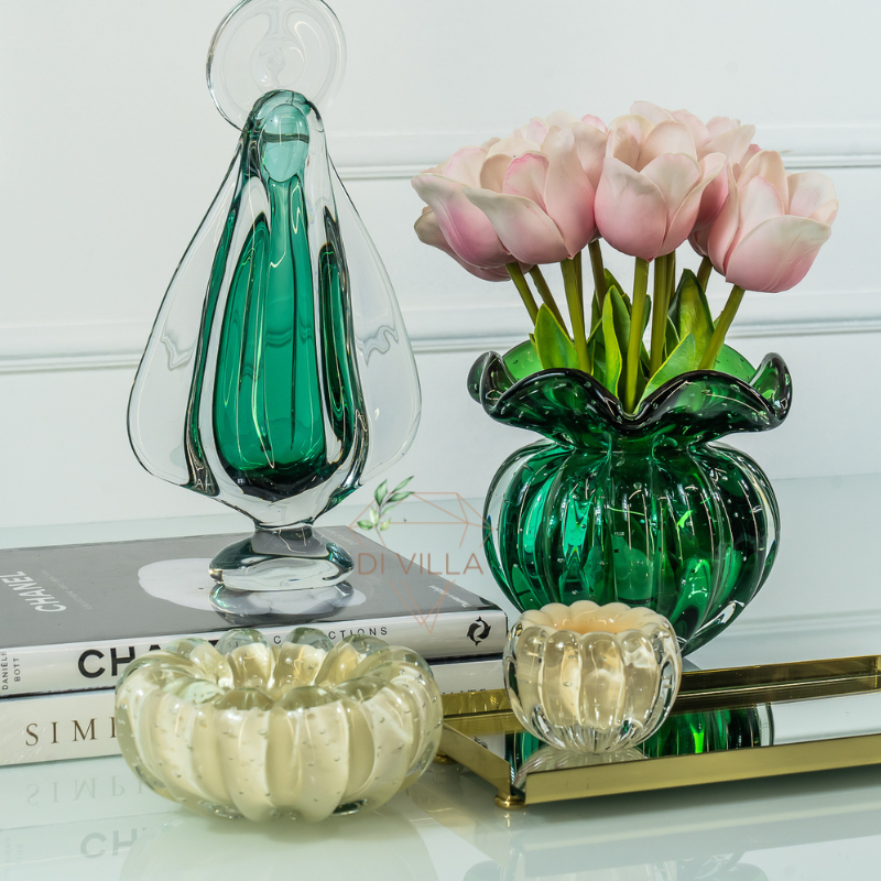 置物 topaz Mini Cachepot em Murano Liceu 